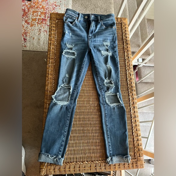 NWOT Abercrombie High Rise Skinny - Picture 1 of 6
